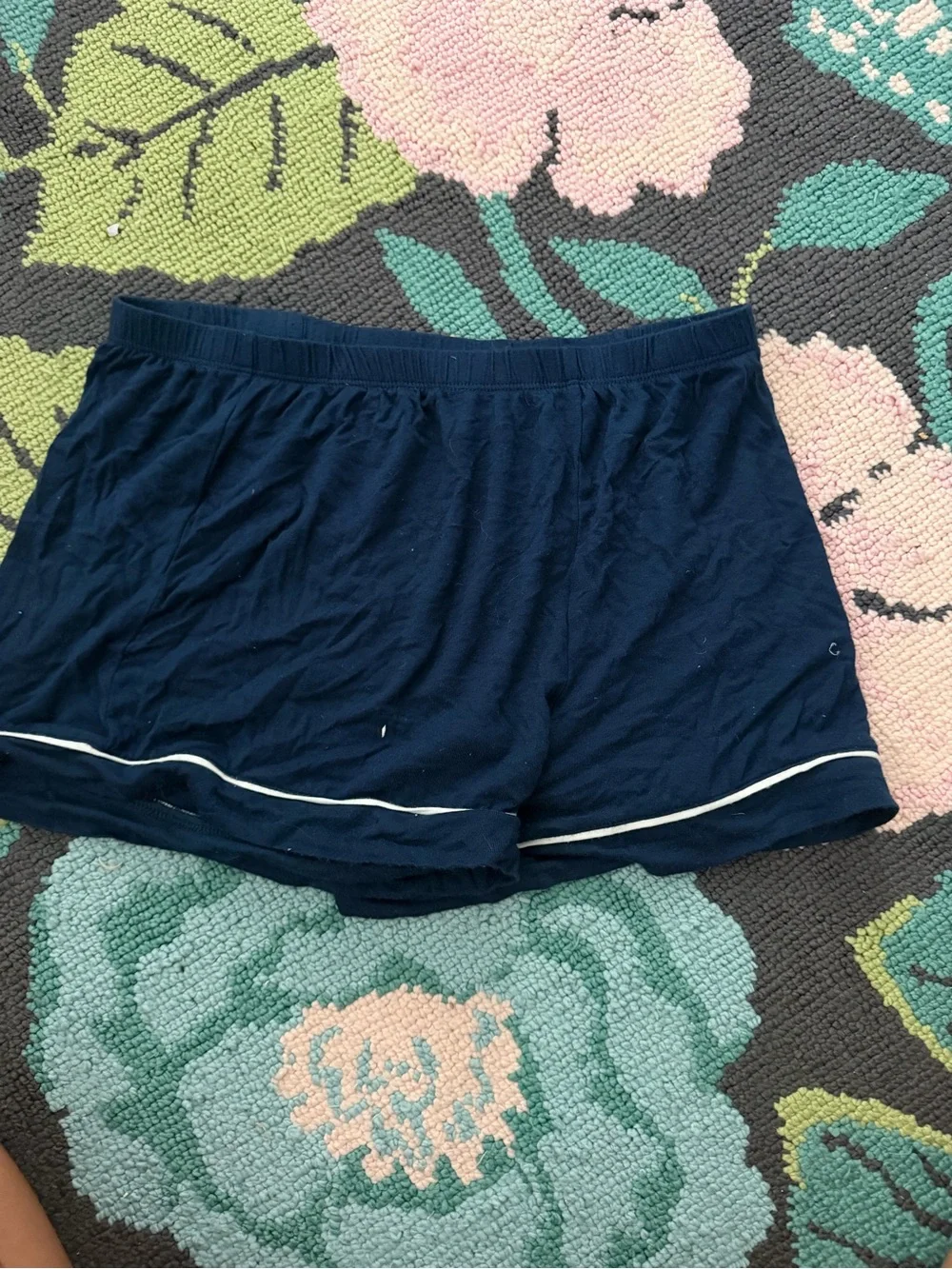 Women's Navy Lounge Shorts